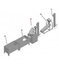 أحواض نقع السمسمSesame Production Line